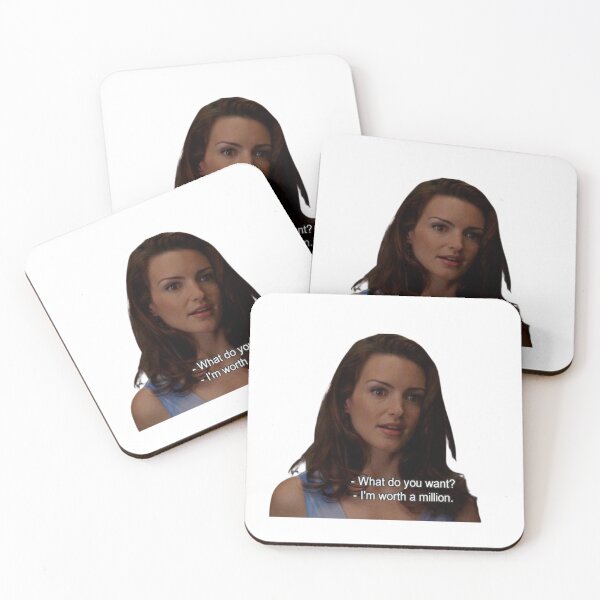 Item preview, I’m Worth a Million – Charlotte York Classic Quote designed and sold by HSisterhood.