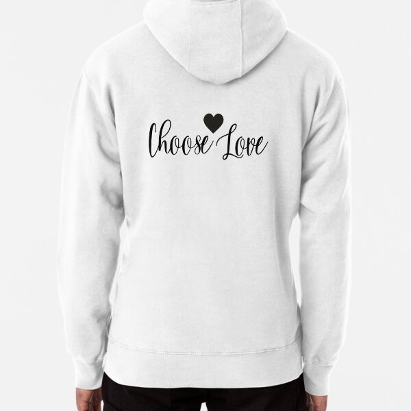 Item preview, Choose Love Typography & Heart designed and sold by Enzo Apparel.