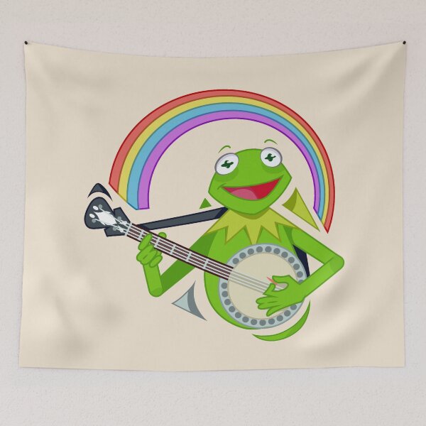 Item preview, Happy singing banjo frog designed and sold by Imaplatypus.