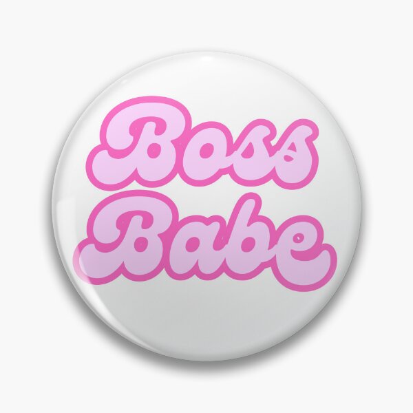 Item preview, Boss Babe Pink Business Decal designed and sold by ha11e11.