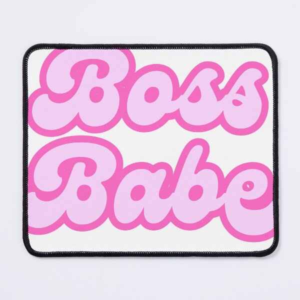 Item preview, Boss Babe Pink Business Decal designed and sold by ha11e11.