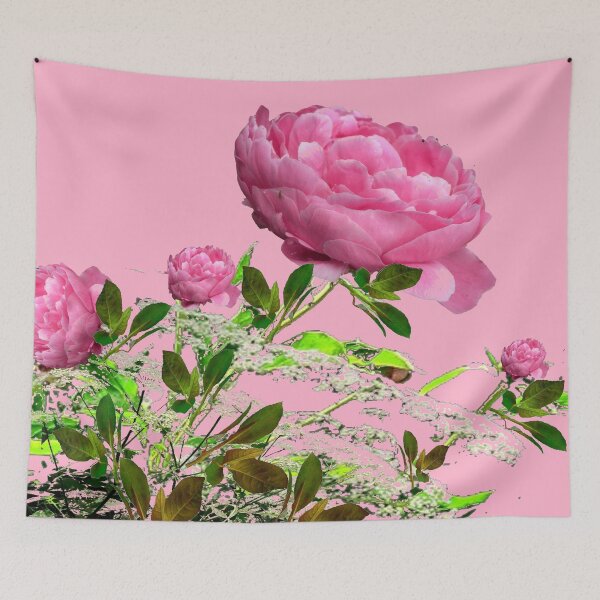 Item preview,  PINK PEONIES PINK GARDEN designed and sold by sharlesart.