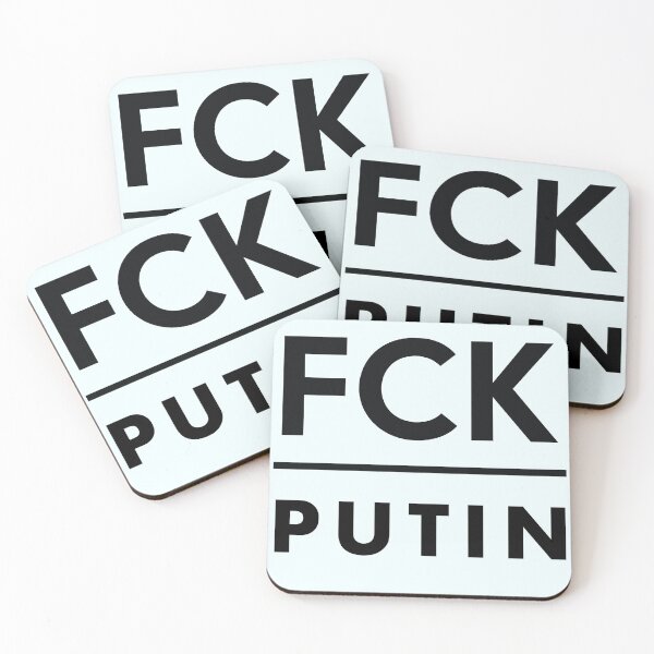 Item preview, FCK Putin- ice blue designed and sold by AuroraXGreen.