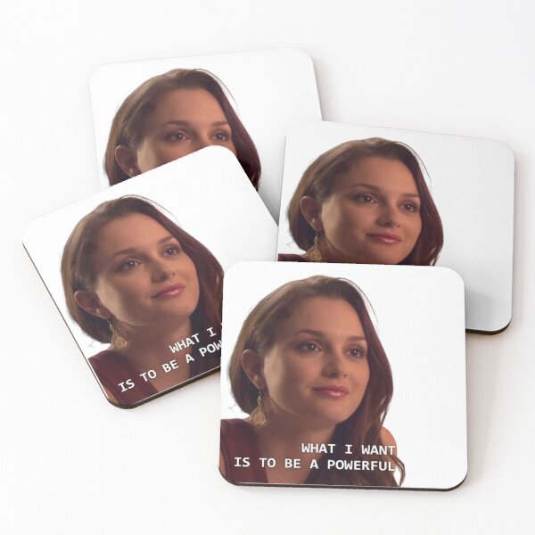 Item preview, What I Want Is to Be a Powerful Woman – Blair Waldorf Quote designed and sold by HSisterhood.