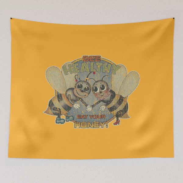 Item preview, Bee Healthy, Eat Your Honey 1974 designed and sold by AstroZombie6669.
