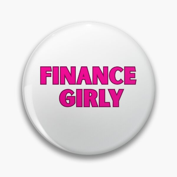 Item preview, Finance Girly Pink Decal designed and sold by ha11e11.