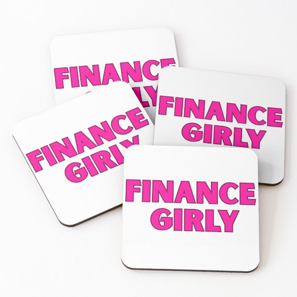 Item preview, Finance Girly Pink Decal designed and sold by ha11e11.