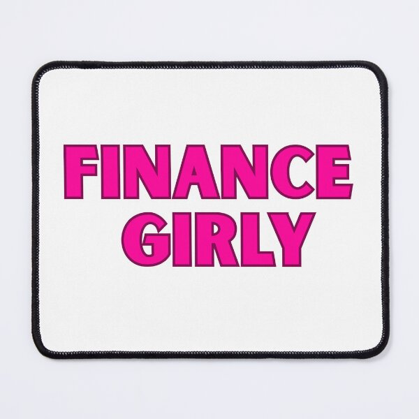 Item preview, Finance Girly Pink Decal designed and sold by ha11e11.