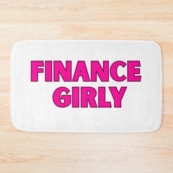 Item preview, Finance Girly Pink Decal designed and sold by ha11e11.