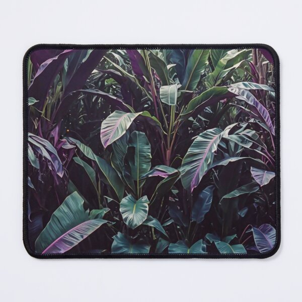 Item preview, Tropical Banana Leaves with Purple shade - Aesthetic Tropical Plants Foliage - Greenery - Fresh Dense Plants - Vegetation designed and sold by MyArt23.