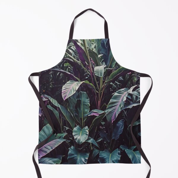 Item preview, Tropical Banana Leaves with Purple shade - Aesthetic Tropical Plants Foliage - Greenery - Fresh Dense Plants - Vegetation designed and sold by MyArt23.
