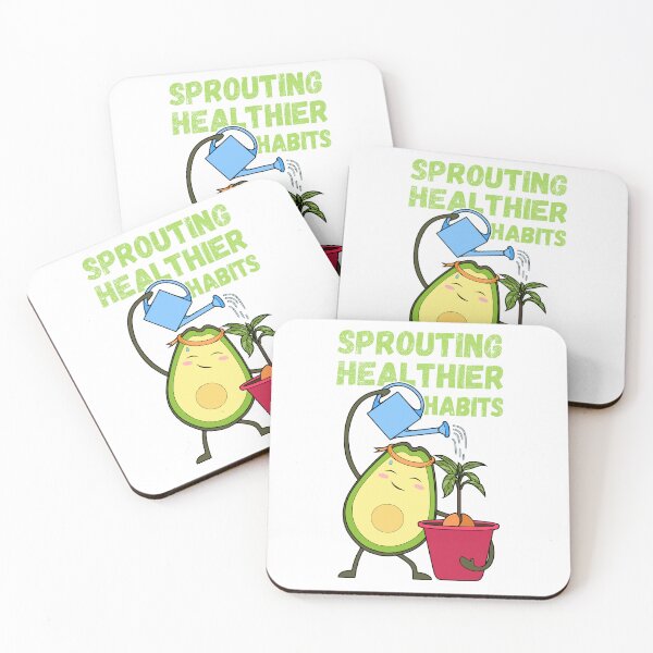Item preview, Sprouting Healthier Habits | Avocado Plant designed and sold by ObsidianDaz.