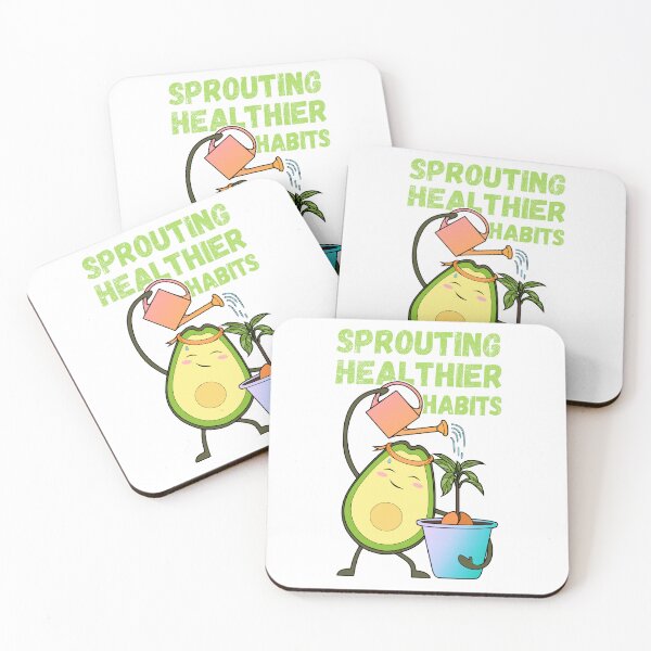 Item preview, Sprouting Healthier Habits | Avocado Plant designed and sold by ObsidianDaz.