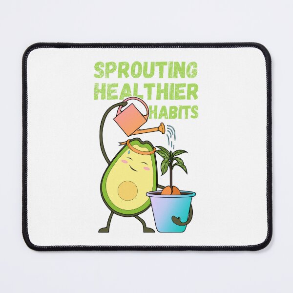 Item preview, Sprouting Healthier Habits | Avocado Plant designed and sold by ObsidianDaz.