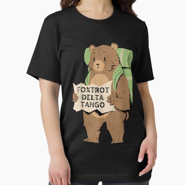 Aperçu de l'œuvre T-shirt drôle de Tango Deltas de l'ours Foxtrots - T-shirts drôles de Tango Deltas de l'ours Foxtrots créée et vendue par MangaMannia.
