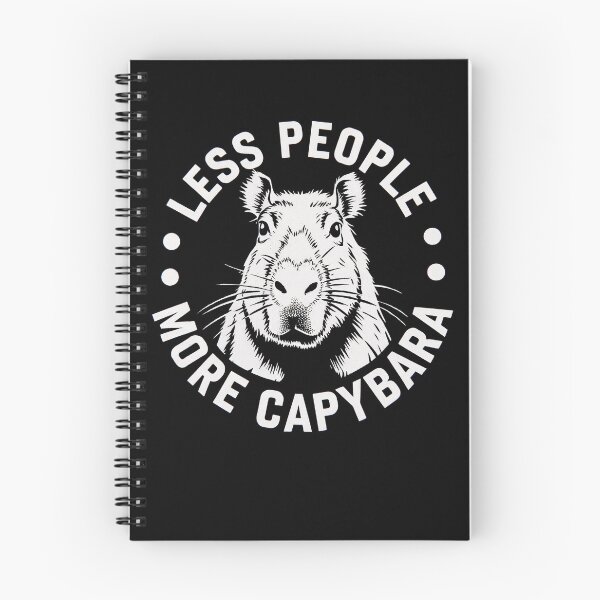 Item preview, Cute Less People More Capybara Zoo Day Trip Men Women Kids designed and sold by rafaeltto.
