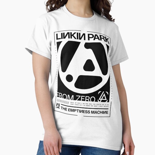 Aperçu de l'œuvre Linkin Park From Zero, logo en noir et blanc créée et vendue par AnsadoWinu.