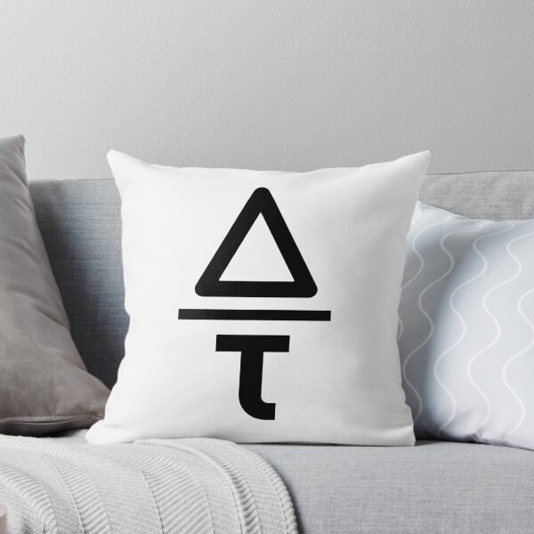 Item preview, Change Over Time - Physics Symbol Design designed and sold by AlmostSilent.