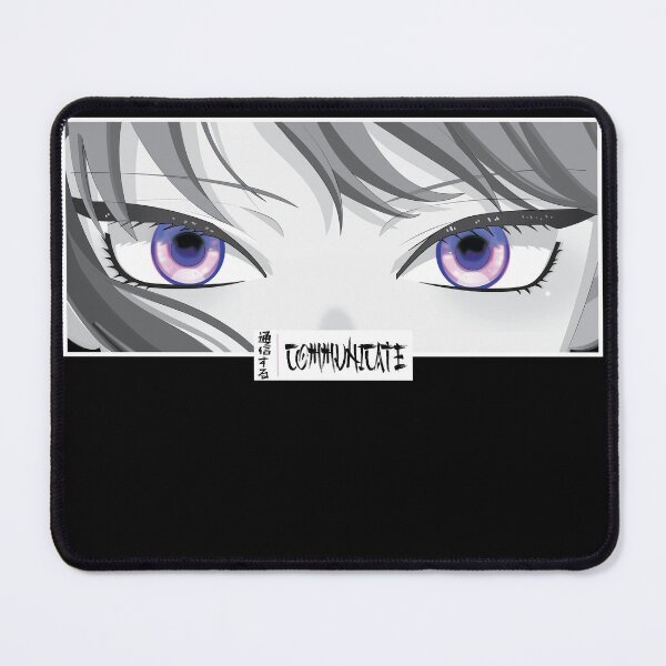 Item preview, Communicate Anime Eyes Monochrome Japanese Cozy Manga designed and sold by Otakurypto.