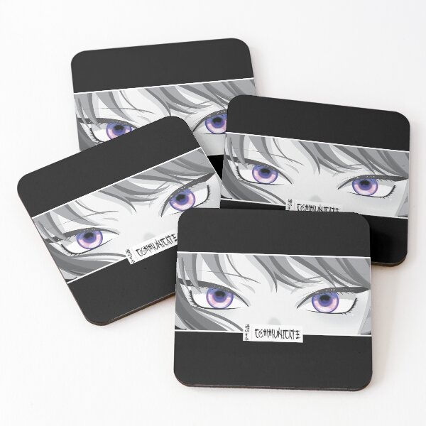 Item preview, Communicate Anime Eyes Monochrome Japanese Cozy Manga designed and sold by Otakurypto.