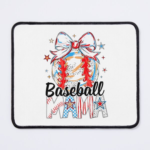 Artikelvorschau, Baseball Mama Coquette, Pinselstrich Baseball Coquette entworfen und verkauft von Nateclar.