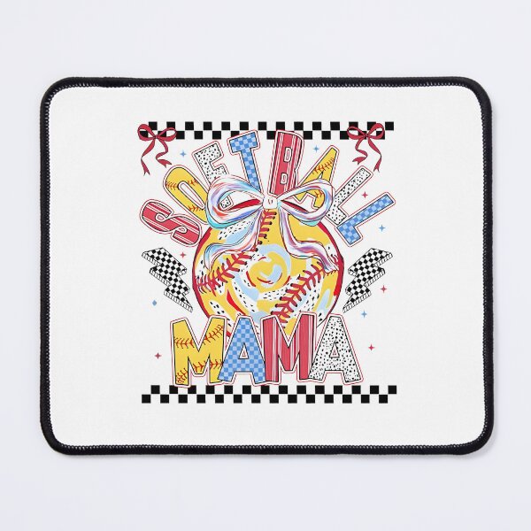 Item preview, Softball Mama, Brushstroke Softball Coquette designed and sold by Nateclar.