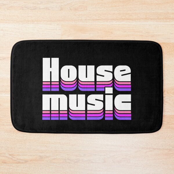 Item preview, HOUSE MUSIC  - Staged Gradient Vibes (white/pink)  designed and sold by Discothreadz.