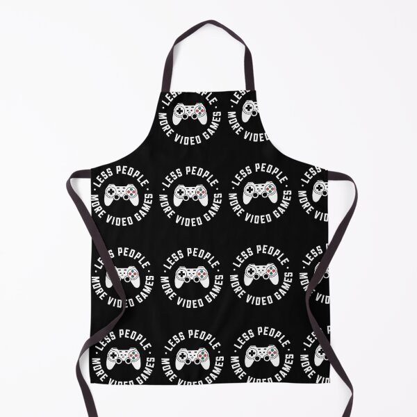 Item preview, Less People More Video Games Gamer Retro Men Women Kids designed and sold by rafaeltto.