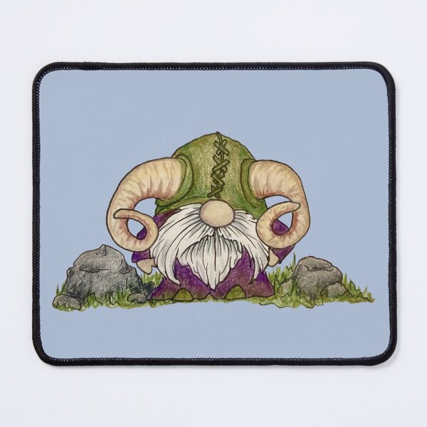 Item preview, Gnome in a horned hat designed and sold by SarahCD13.