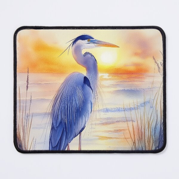Item preview, Heron at the Beach designed and sold by laurashawart.