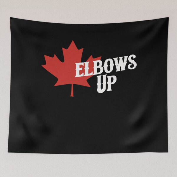 Item preview, Elbows Up Canada 80s designed and sold by SavageSaurus.