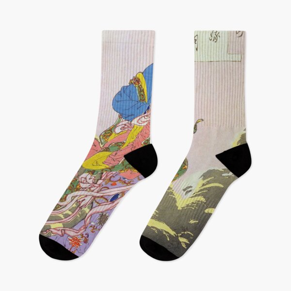 Item preview, Tsukioka Yoshitoshi - "Chang'e Flying to the Moon" (Jouga Honyu) designed and sold by store-wasabi.