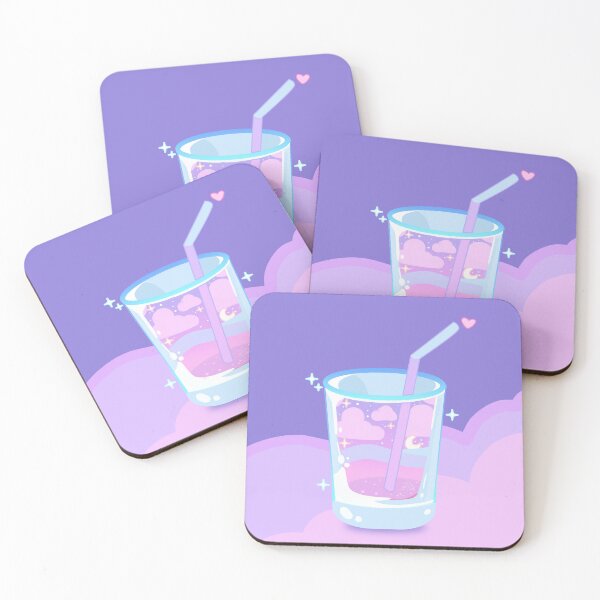Item preview, Pastel Galaxy Drink – Aesthetic Celestial Beverage Illustration designed and sold by LirielPerez.