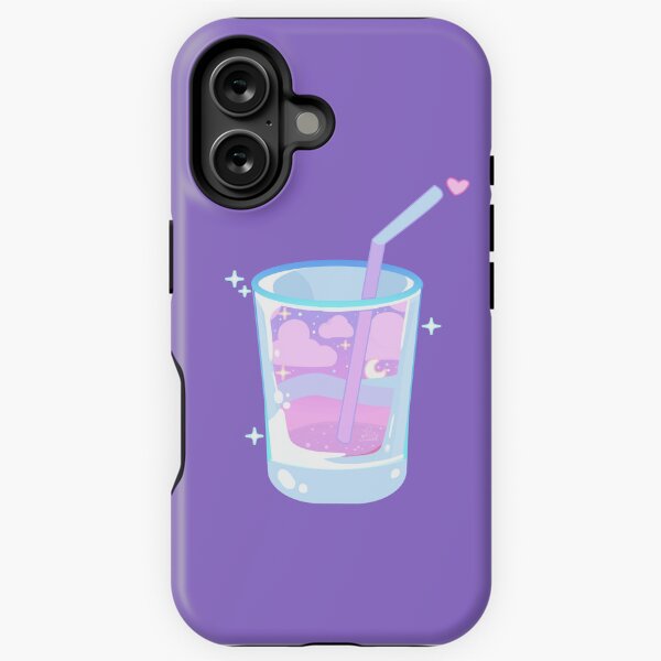 Vista previa del artículo con la obra «Pastel Galaxy Drink – Aesthetic Celestial Beverage Illustration», diseñado y vendido por LirielPerez.