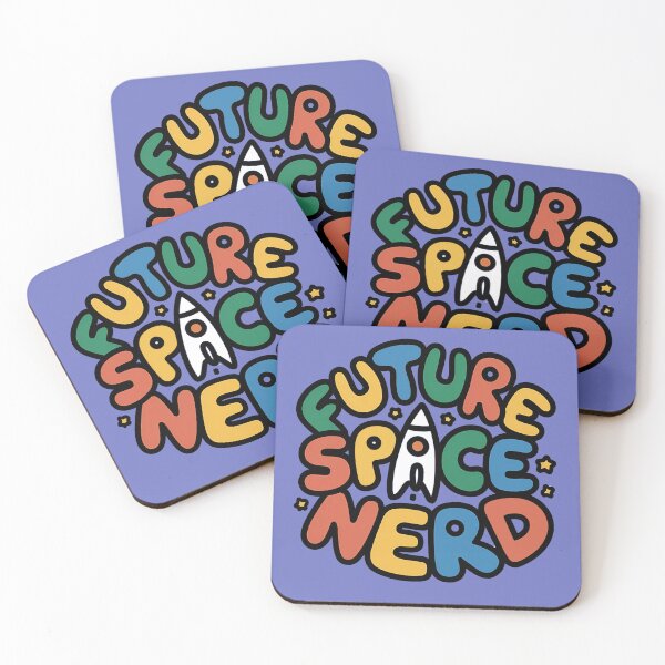 Item preview, Future Space Nerd Typography designed and sold by The magic  Yellow bus.