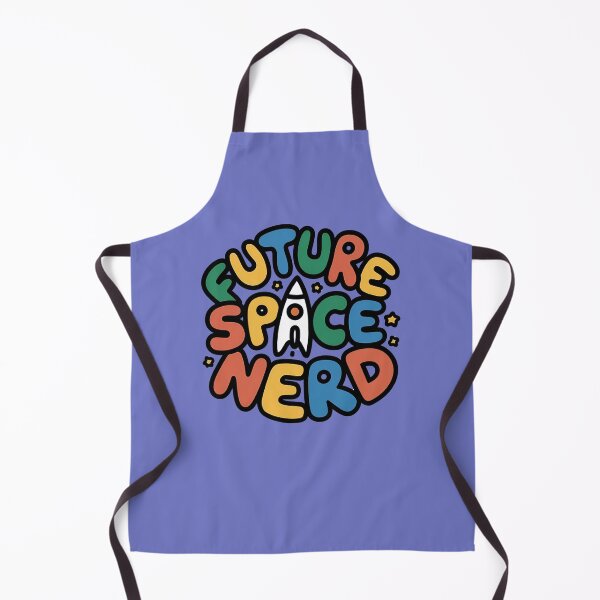 Item preview, Future Space Nerd Typography designed and sold by The magic Yellow bus.