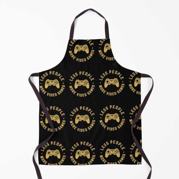 Item preview, Less People More Video Games Gamer Retro Men Women Kids designed and sold by rafaeltto.