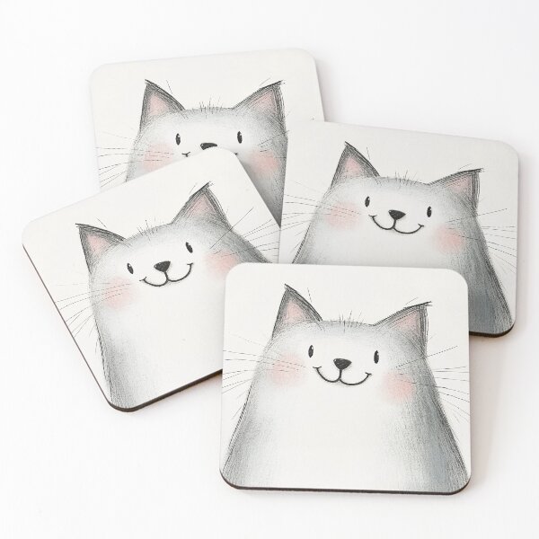 Item preview, Cheerful Kitty Art  designed and sold by WinfinityStudio.