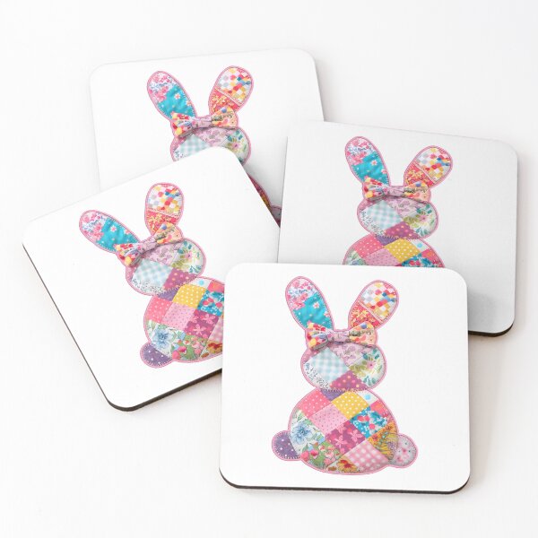 Item preview, Easter Bunny Patchwork, Faux Embroidery Bunny designed and sold by Nateclar.