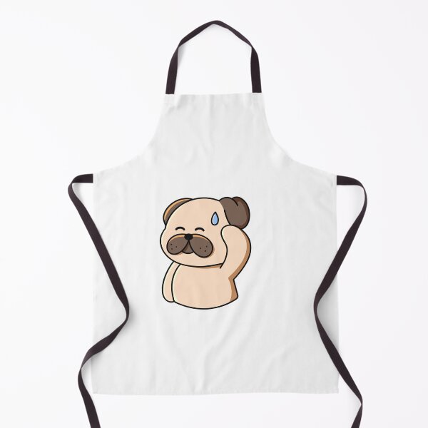 Item preview, Shy Pug – Cute and Awkward Moment designed and sold by yogiskencing.