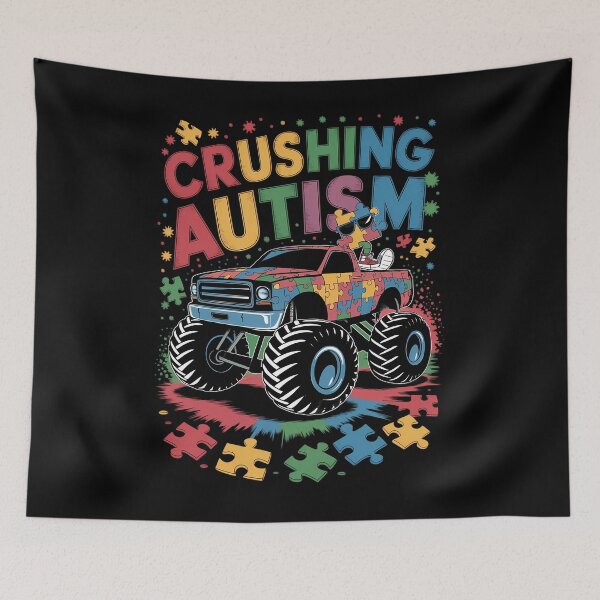 Item preview, Crushing Autism designed and sold by savrmiller.