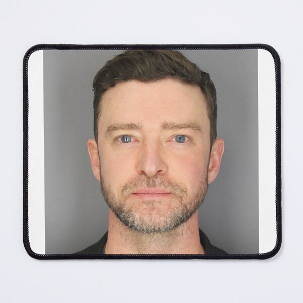 Item preview, Justin timberlake mugshot designed and sold by Tinybluebird.