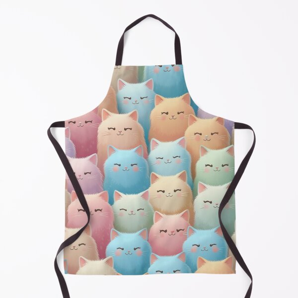 Item preview, Cute animie cat faces designed and sold by aqua1001.