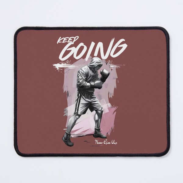 Item preview, Keep Going - Never Give Up - Boxer designed and sold by The magic Yellow bus.