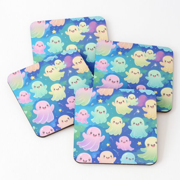 Item preview, Cute ghost animie pattern  designed and sold by aqua1001.
