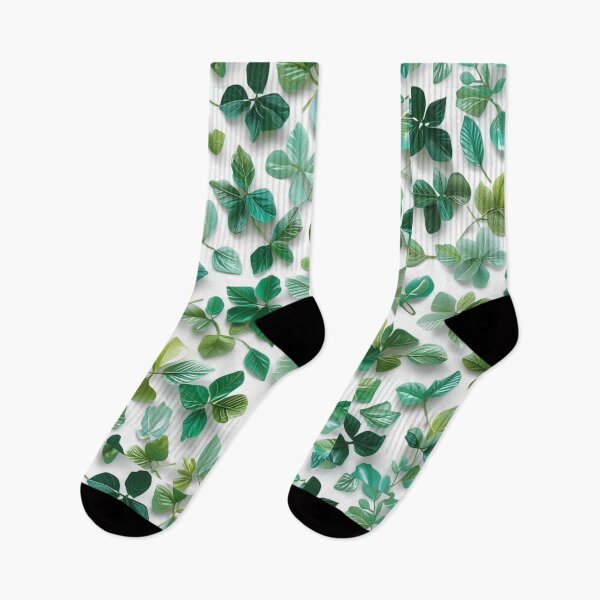 Item preview, Green leaves anime pattern  designed and sold by aqua1001.