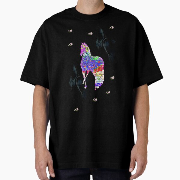 Item preview, Horses with Pink Flowers designed and sold by Sandra  Aguirre.