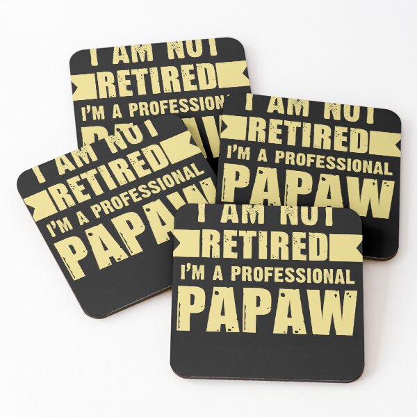 Item preview, I Am Not Retired, I Am A Professional Papaw Shirt Father's Day designed and sold by StreetArtPro.