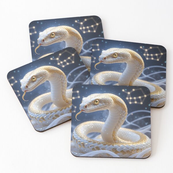 Item preview, Celestial Spirit Animal - The White Serpent | LaLi Designs designed and sold by LaLi-Designs.