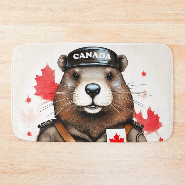 Item preview, Canadian Beaver ready to fight.  designed and sold by Flower Magic .